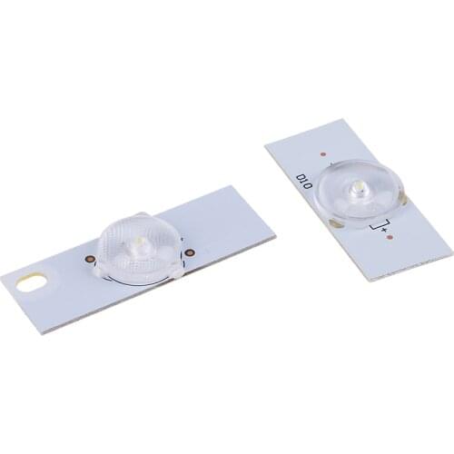 20Pcs 3V 6V SMD Lamp Beads with Optical Lens Fliter for 32-65 inch LED TV Repair