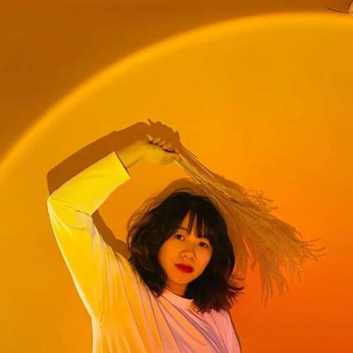 Mini USB 360 Degree Atmosphere Colorful Light Background Wall Projector Adjustable LED Night Light Rainbow Lamp Home Lighting