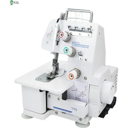 Multi-functional electric sewing machine Household desktop four-thread three-thread two-thread hemming machine