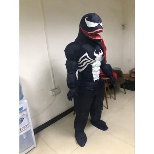 Adult Venom Cosplay Inflatable Costume Halloween Costumes for Women Men Costume Carnival Party Masquerade