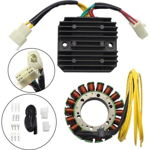 Motorcycle Magneto Stator Coil +Voltage Regulator Rectifier For Honda moto XLV600 XL600 Transalp 1987-1999 XRV650 Africa Twin