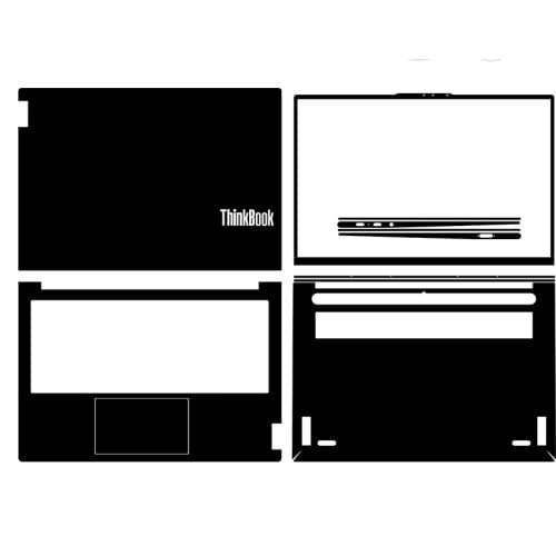 KH Carbon fiber Laptop Sticker Skin Decals Cover Protector for Lenovo ThinkBook 13X ITG 13" 2021