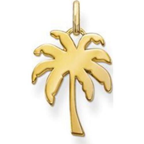 Pendant Gold Color Palm Coconut Tree Pendants Fit Chains Necklaces, European Most Fashion Soul Bijoux Jewelry Gift for Women Men