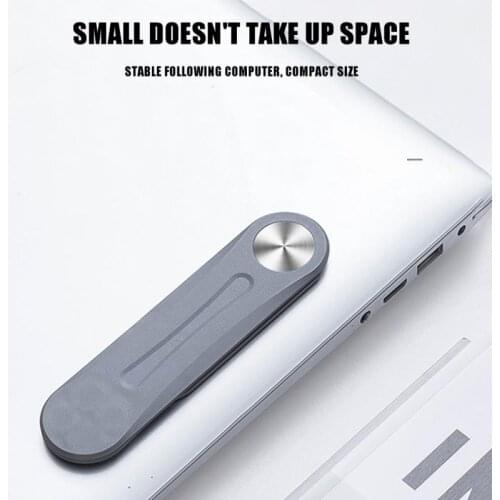 Portable Aluminum Alloy Phone Holder Magnetic Expansion Bracket Suitable For Laptop Phone Magnetic Holder Phone Accessories