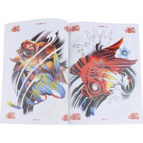 Various Kinds Koi Tattoos Books Tattoos Inspired Coloring Body Art