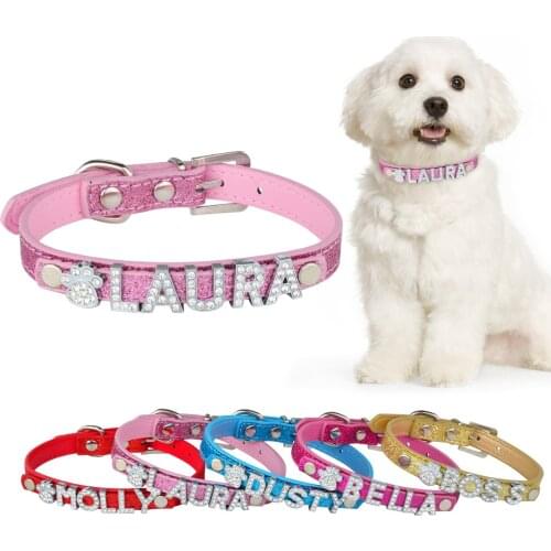 Adjustable Nylon Collar Personalized Dog Cat Tag Pet Collars Puppy Medium Large Dogs ID Free Engraved Name Custom Dogs Collars