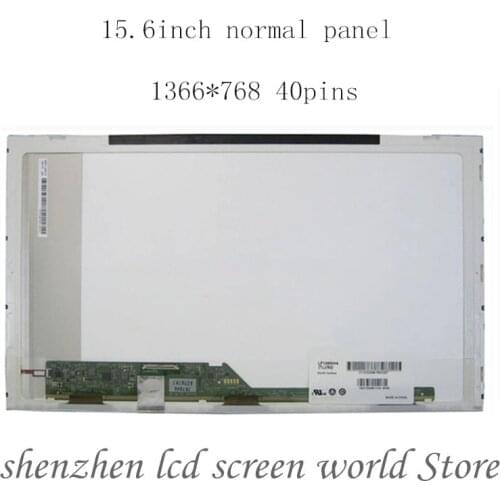 15.6" LED Screen for HP Compaq Presario CQ60 CQ62 CQ56 CQ57 Laptop LCD Matrix interface is 40 pins
