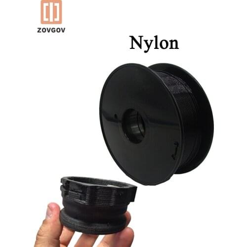 Virgin PA Nylon Pro filament 1.75mm 1KG/2.2LB ZOVGOV High Tensile Strength 3D Printing Clear Polyamide Sublimation