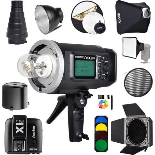 Godox AD600BM Bowens Mount 600Ws GN87 1/8000 HSS Outdoor Flash Strobe Monolight with X1T-S Wireless Trigger for Sony+Gift kit