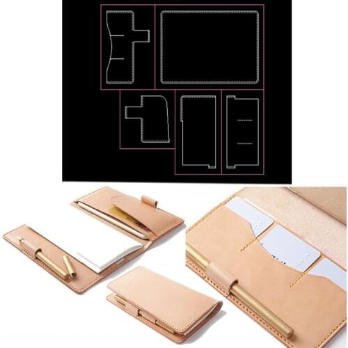 Japan Steel Blade Wooden Die DIY business type A5 notebook Journal Leather Craft Punch Hand Tool Cut Knife Mould Sewing230x340mm