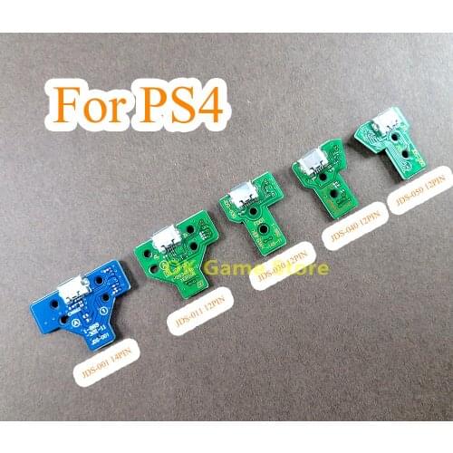 100pcs/lot Replacement USB Charging Board Port For PlayStation 4 PS4 Game Controller JDS001 JDS011 JDS030 JDS040 JDS050