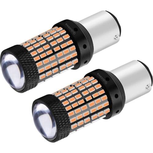 2PCS New 1157 BAY15D P21/5W Super Bright 1600lm LED Car Tail Brake Lamp Auto Turn Signal Daytime Running Light Raer Parking Bulb
