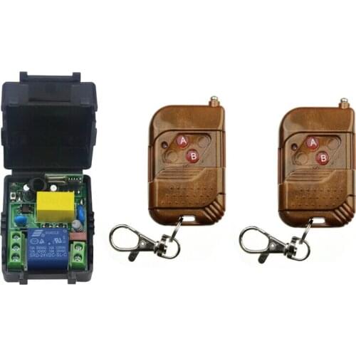 220 v 1 ch wireless remote control switch receiver + transmitter power switch on and off
