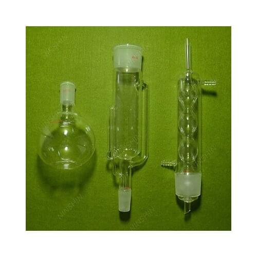 500ml Soxhlet Extractor,condenser,Pumping Tube,one Flat Flask,24/40,50/42