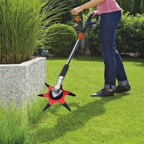 6 Blades Cutter Head Grass Trimmer Brush 6 Cutter Head Weed Brush Cutting Head Garden Power Tool Accessories for Lawn Mower