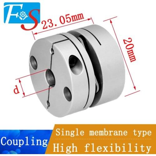 CNC Single disc coupling stepper Motor coupler Connector CNC shaft coupling 5X6.35X8 For 3D printer