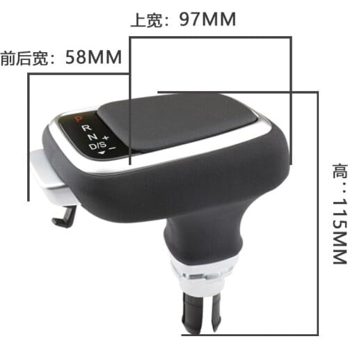 For Audi A6 2007-2013 A6L 2005-2015 Modified Shift Head Gear Lever Shift Lever Automatic Gear Shift Knob Car Shift