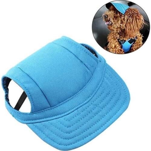 Pet Cat Dog Hats Outdoor Sunbonnet For Cat Dog Birthday Gifts Puppy Cat Mini Solid Cap Baseball Cap Pet Ccessories Dropshipping