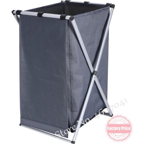 HOT Dirty Clothes Laundry Basket Foldable Storage Basket with Wheel for Office Waterproof Oxford Bathroom Laundry Hamper