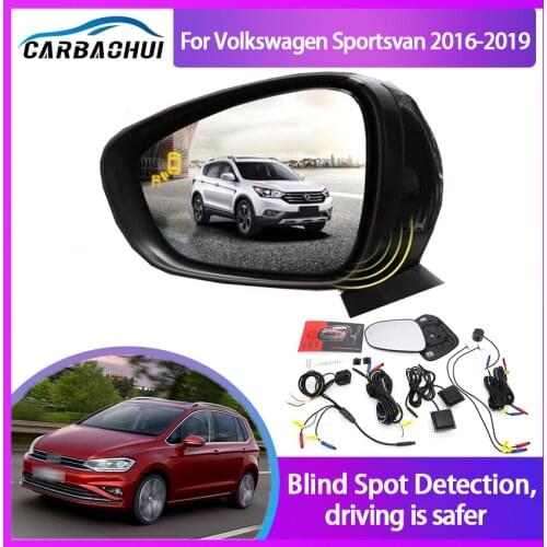 Millimeter Wave Radar Blind Spot Monitoring BSA BSD BSM for Volkswagen Sportsvan 2016-2019 Assist Driving Safety Change Assist