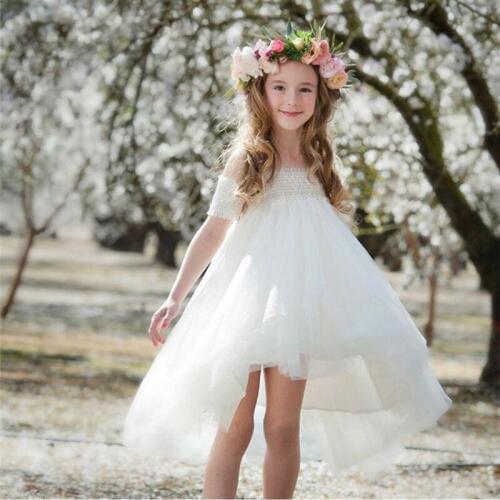 Girls Sleeveless Ballet Dancer Tutu Dress 1-12Yrs Girls Princess Dancing Wear Performance Dance Costumes Handmade Clothes CL325