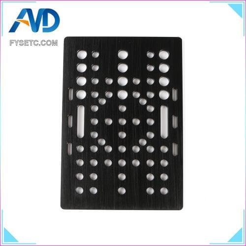 Aluminum V-Slot Gantry Plate Universal 20 - 80mm For Openbuilds CNC Router Machine V-Slot Linear Rails 3D Printer Parts