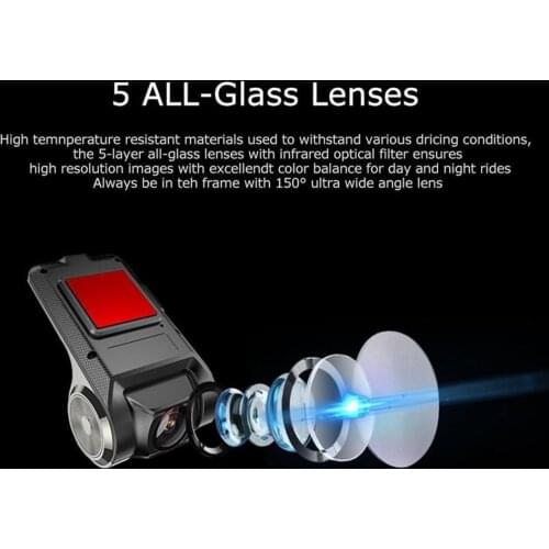 X28 FHD 1080P 150 degree Dash Cam Car DVR Camera Recorder WiFi ADAS G-sensor Video Auto Recorder Dash Camera