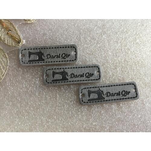 Custom made leather label, PU leather label, PU patch , debossed / embossed logo leather tags for clothes, jeans,bags