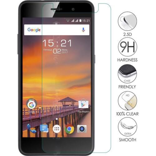 2PCS 9H Tempered Glass for Fly Life Mega Power Plus 3 5S FS529 FS517 FS516 FS518 FS523 FS522 Protective Film Screen Protector