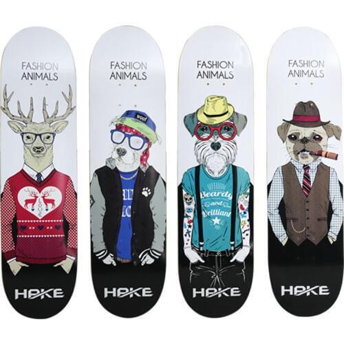 31*8in Canadian Maple Skateboard Deck Promotion Men Skateboard Deck Double Rockers