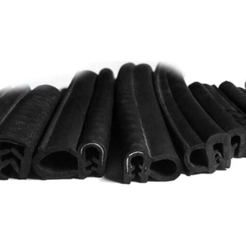 Automotive Car Front Rear Door Frame Trunk Rubber Seal Trim Strips Doors Edge Guard Buffers