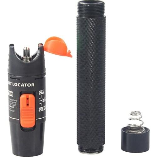 Free shipping 10mw Visual Fault Locator Red light Fiber Optic Cable Tester Red Laser Pen VLT-10mW