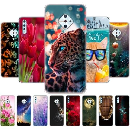 For VIVO V17 Case 6.38 Inch Back Cover For Vivo V17 Neo V 17 V17Neo VIVOV17 Phone Case Silicon Soft TPU Protective Coque Bumper