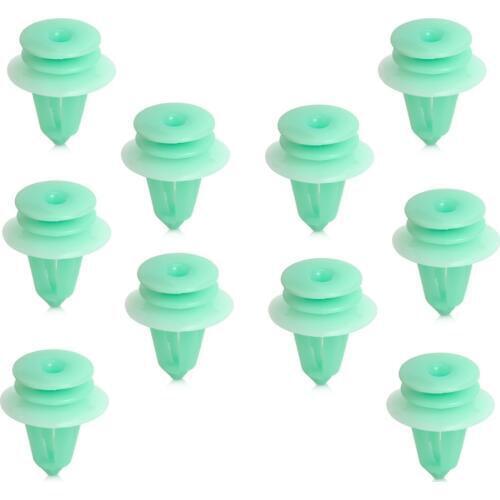DWCX 10pcs Green Door Trim Panel Clips 007-988-99-78 007-988-34-78 FOR Mercedes Benz W140 W163 S320 S350 400SE SS420 S500 S600