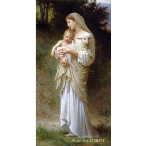 Paintings for living room wall Innocence William Adolphe Bouguereau High quality Hand painted