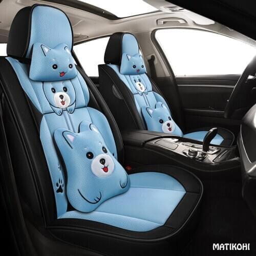 MATIKOHI cloth car seat cover set For lada 2114 granta xray vesta sw cross kalina kalina accessories covers for vehicle seats