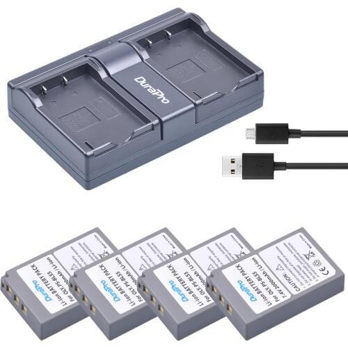 4pc PS BLS-5 BLS5 PS-BLS5 Li-ion Battery + Dual USB Charger For OLYMPUS E450 E600 E620 EP1 EP2 EP3 EPL1 EPL2 EPL3 EPM2 EPL5 EPL6