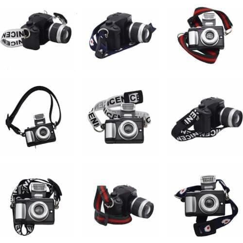 Doll Toys Camera Mini Simulation Cameras for Doll Accessories Kids Birthday Gift Dolls House Decoration Accessory