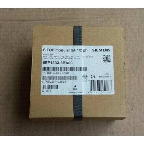 Siemens 6EP1333-3BA10 6EP1 333-3BA10 SITOP Power Supply Module - Factory Sealed