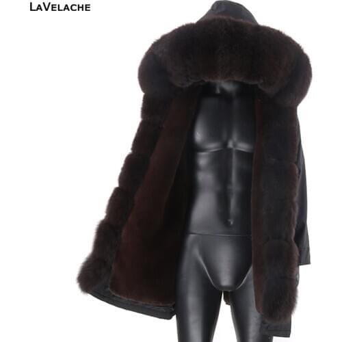 Hot Fashion Mens Parka Winter Cloth Thick Warm Coat Parkas Hooded Winter Windproof Male Jacket For Men Clothes Clothing 7XL Size