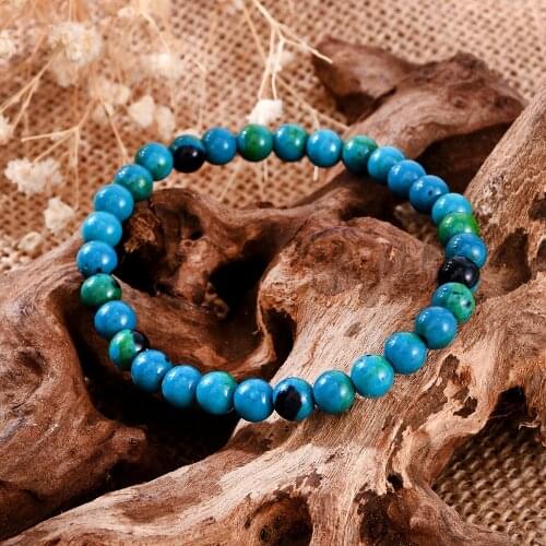 Lava Stone Diffuser Bracelets Men Jewelry Handmade Beaded Accessories Natural Lava Stone Bead Tibetan Buddha Bracelet 2021 Pop