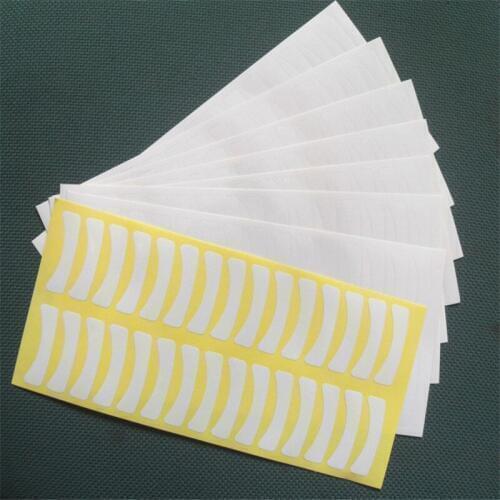 Navina Hot Sale 100pairs/pack Paper Eye Patch Eyelash Under Eye Pads Lash Eyelash Extension Paper Patches Eye Tips Eyelash Tool
