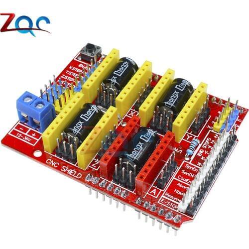 New CNC Shield V3 Engraving Machine 3D Printer parts A4988 Driver Expansion Board for Arduino