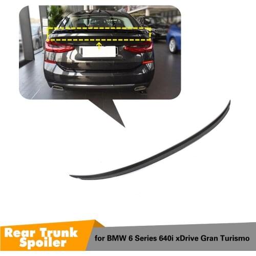 Carbon Fiber Rear Trunk Spoiler Wing for BMW 6 Series GT 2017 2018 2019 Spoiler Wing