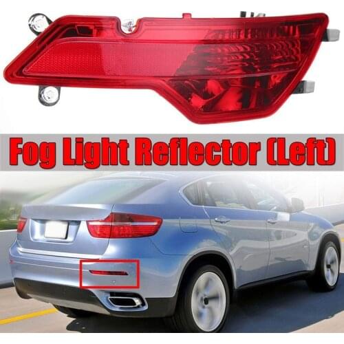Rear Bumper Fog Light Reflector for BMW X6 E71 E72 2008-2010 63147187219 63147187220
