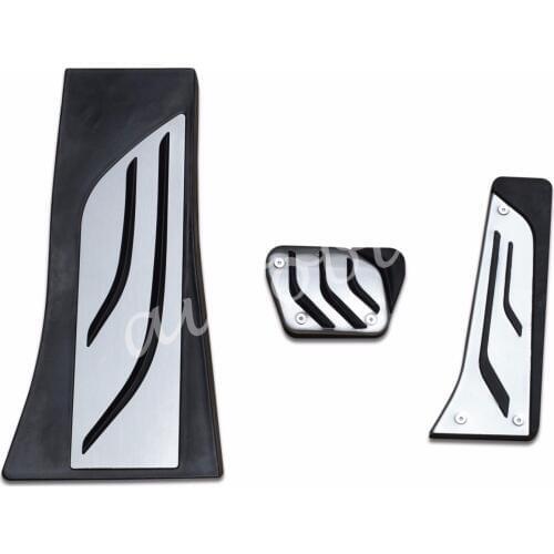 No Drill Foot Rest Gas Brake Pedal For BMW X5 X6 F15 F85 F16 F86 Accessories