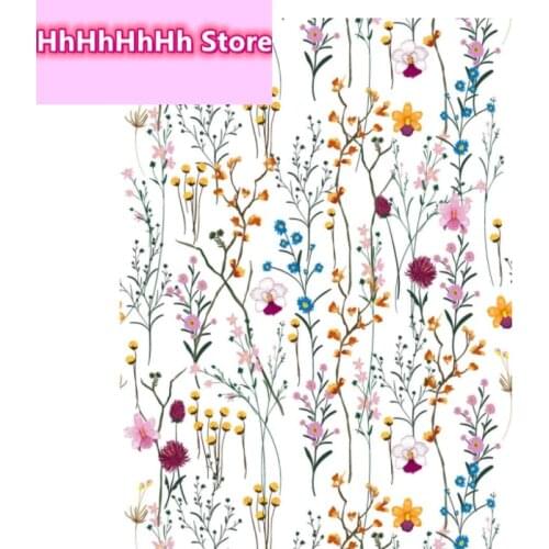 Modern Floral Peel And Stick Wallpaper Cabinets Easy To Clean Self-Adhesive Removable Wall Decor For Home Bedroom Walls Doors