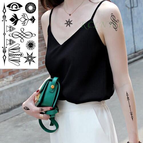 Waterproof Temporary Tattoo Stickers Cool Personality Totem fake Tatto Flash Tatoo Tatouage Hand Back Foot for Girl Women Men
