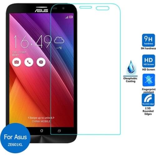 Tempered Glass For Asus ZenFone 2 Laser 6.0 Screen Protector protective film For ZE601KL ZE600KL Z011D Glass