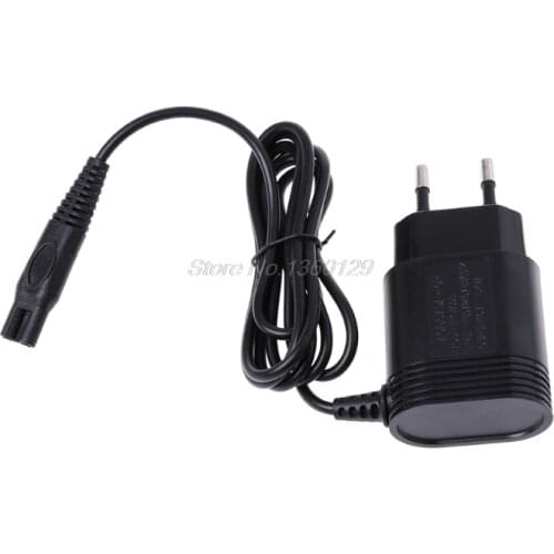 2-Prong Charger EU Plug Power Adapter Electric Shaver Charger for PHILIPS Shavers HQ8505/6070/6075/6090 O10 dropship